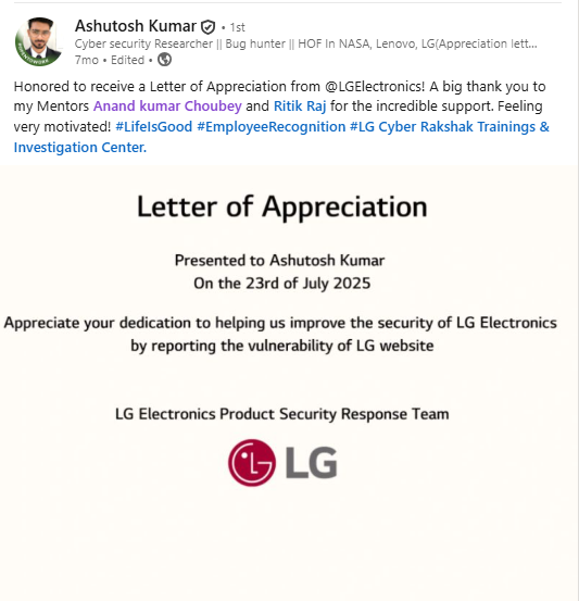 Student LinkedIn achievement 5